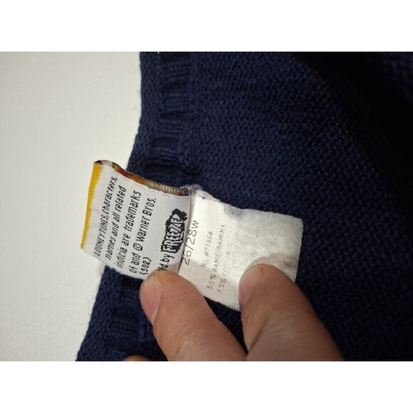 Vintage Womens Looney Tunes Taz Attitude Sweatshirt 26w 28w - Picture 5 of 6